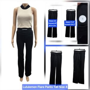 Lululemon Black Flare Pants